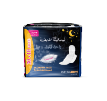 ليدي لايف فوط نسائية ليلي مطوي دبل 30+10 فوطة